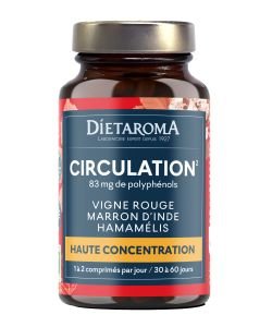 Circulation Haute Concentration BIO, 60 capsules